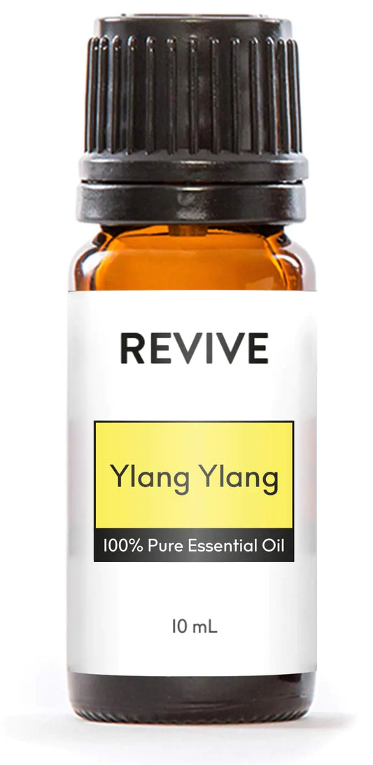 Ylang Ylang Essential Oil by REVIVE Essential Oils - 100% Pure Therapeutic Grade for Diffuser Humidifier Massage Aromatherapy Skin & Hair Care