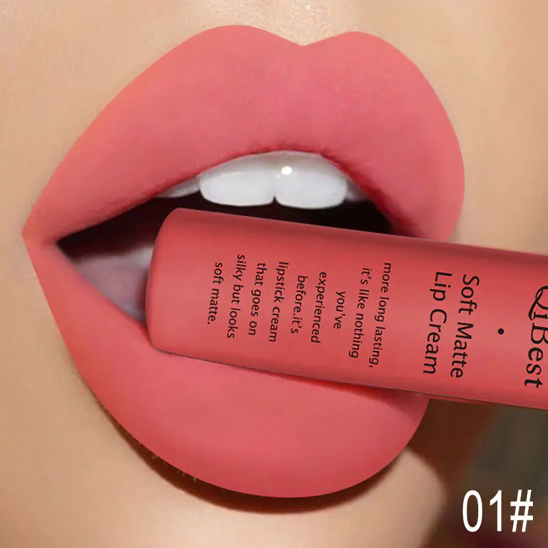 Matte Non-Stick Liquid Lipstick - Long-Lasting Gloss