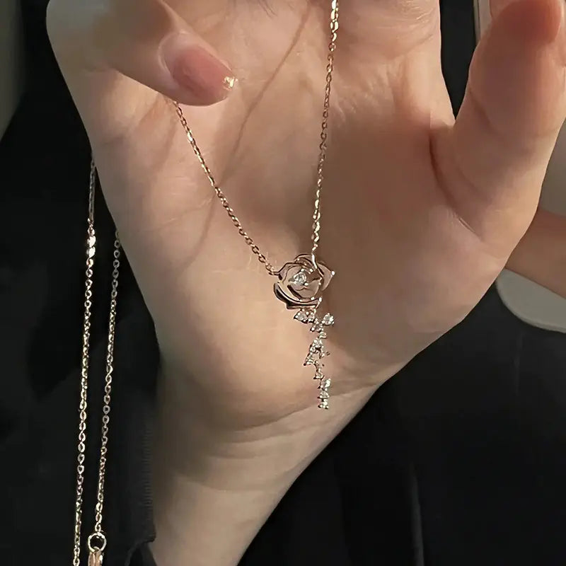 Titanium Steel Colorfast Minimalist Necklace for Women
