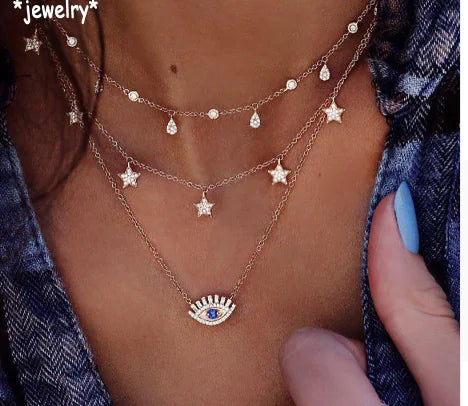 Multilayer Long Necklace for Women