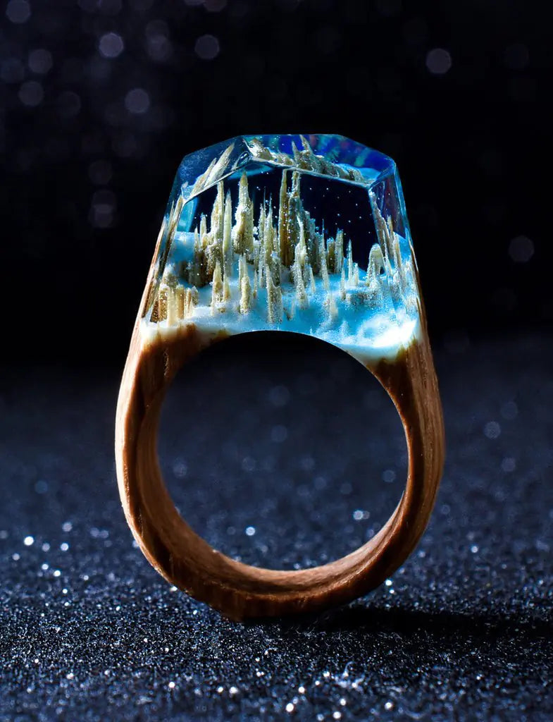 Time Ring Resin Wood Ring