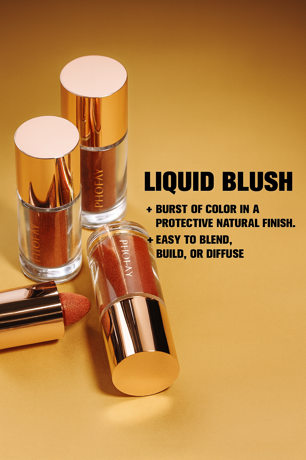 PHOFAY Mousse Liquid Blush