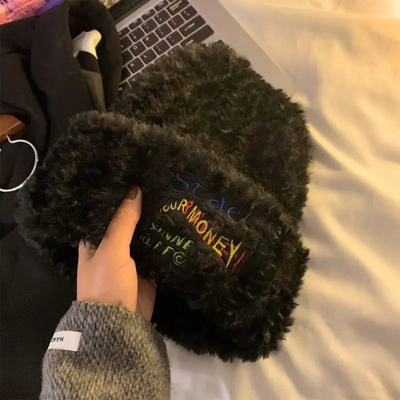Warm Thick Woolen Hat for Women's Fashion