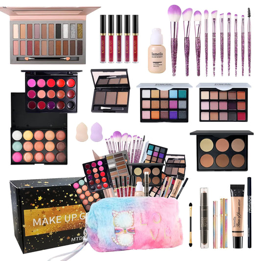 MTDXILTAI All in One Makeup Set for WomenMakeup Sets for TeensMakeup Gift for GirlsteenwomenTravel Makeup Kit Makeup Gift Set for WomenGirls