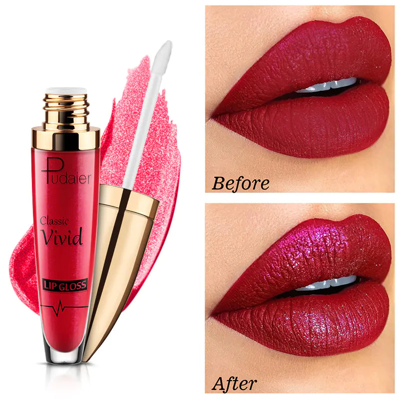Matte Shimmer Glitter Liquid Lipstick