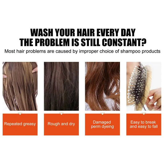 EELHOE Protein Straightening Balm for Curly Hair Care