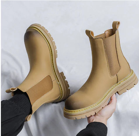 Women’s Simple Apricot Short Boot – Fashion Ankle Boot Sleeve