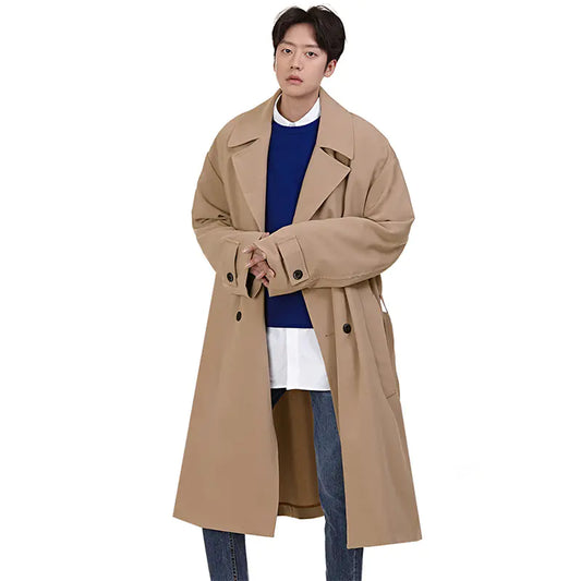 Trendy Loose Long Jacket for Men