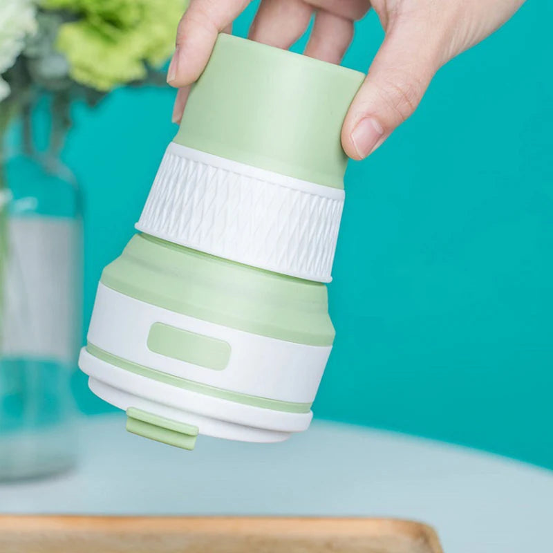 Silicone Folding Water Cup Portable Travel Sports Cup Outdoor Camping Portable Folding Coffee Cup Accompanying Water Cup