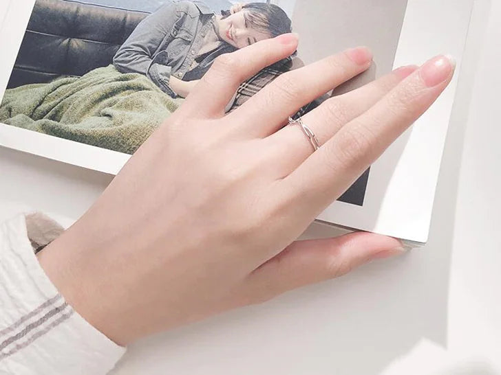 Branch Thorn Ring, Adjustable Korean Style Ring