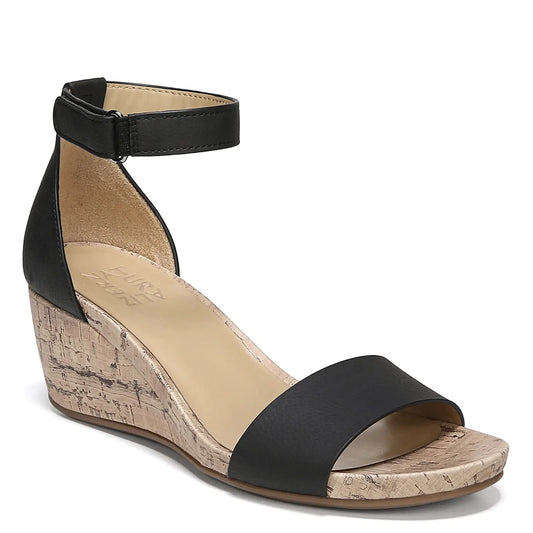 Naturalizer Womens Areda Sandal Black 8 W