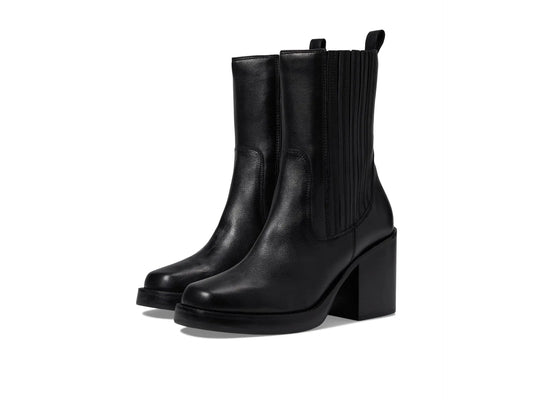 Seychelles Women’s Sweet Escape Ankle Boot – Black Leather Fashion Boot