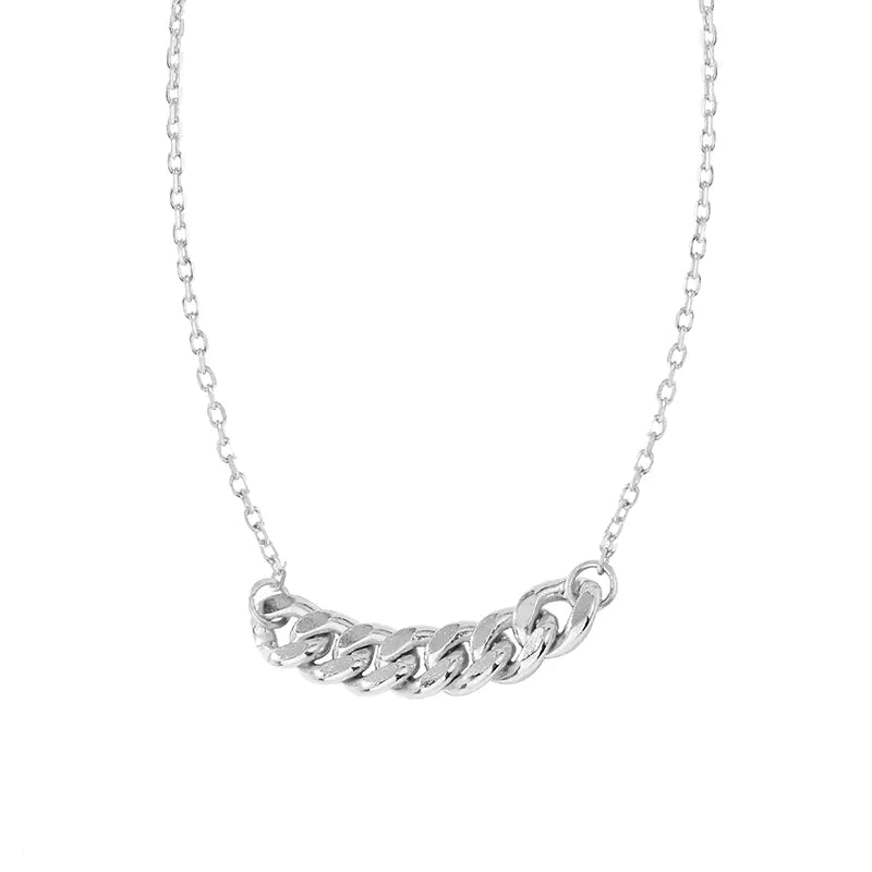 Minimalist Metal Chain Necklace for Women