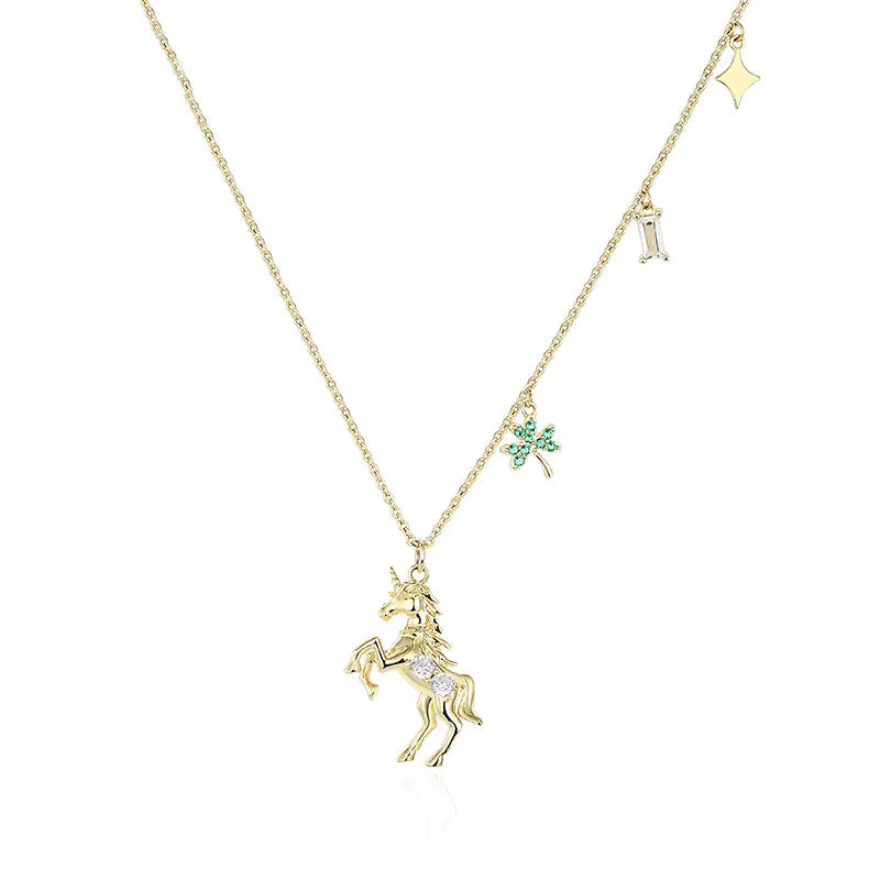 Unicorn Tears Necklace for Women - Trendy Design
