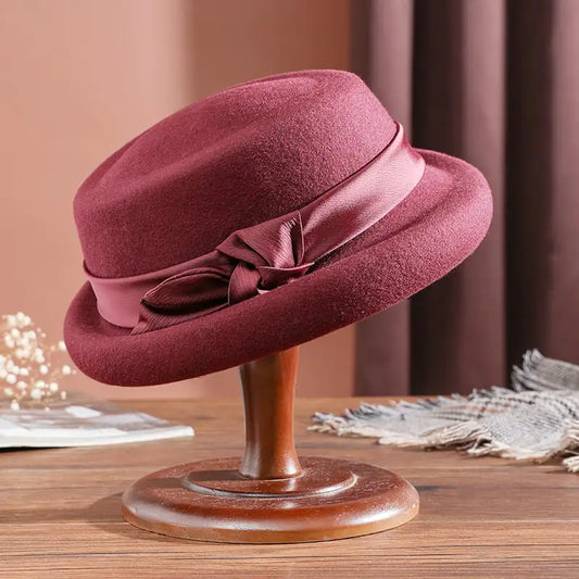 Women's Retro French Wool Beret Hat