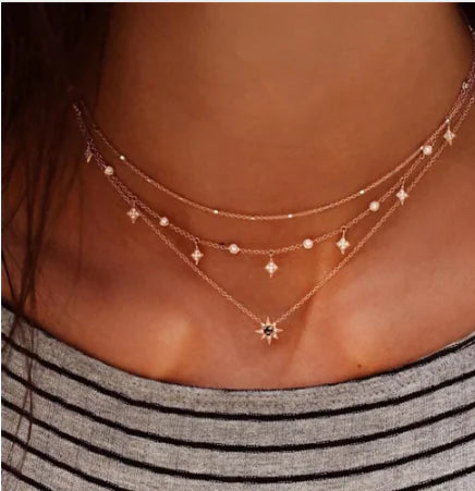 Multilayer Long Necklace for Women