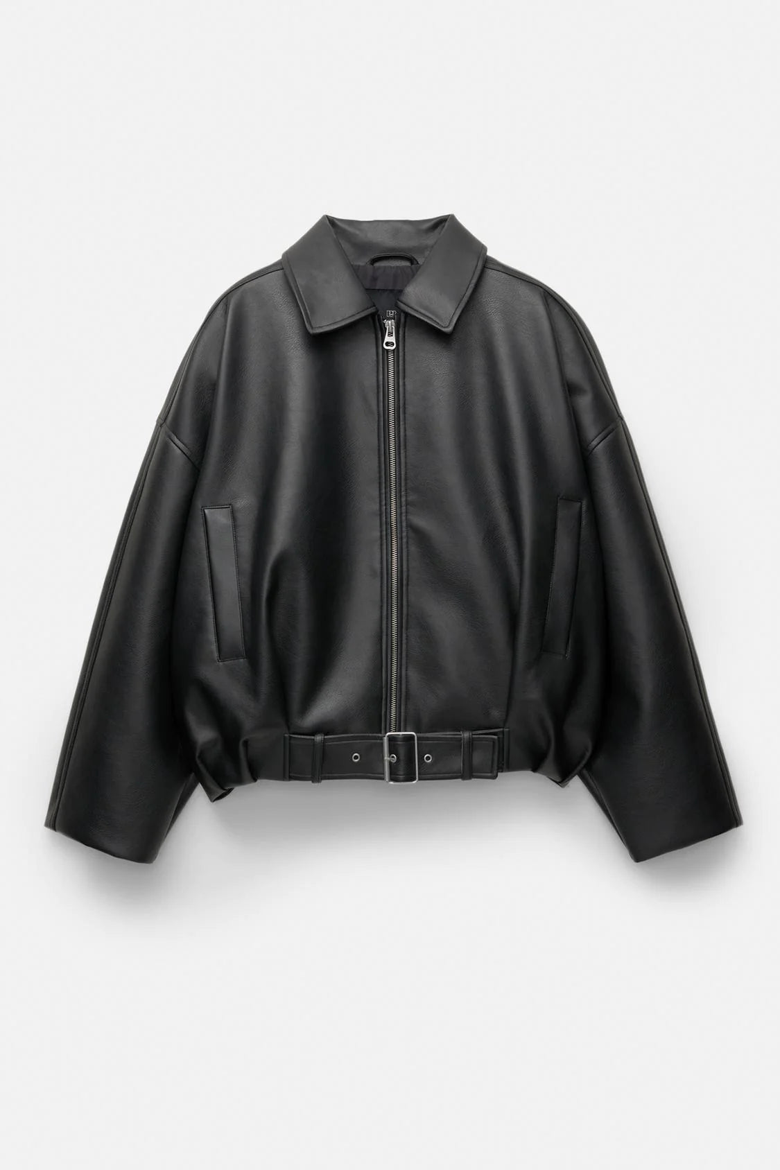 Women’s Retro Bomber Jacket – Solid Color Casual Lightweight Coat
