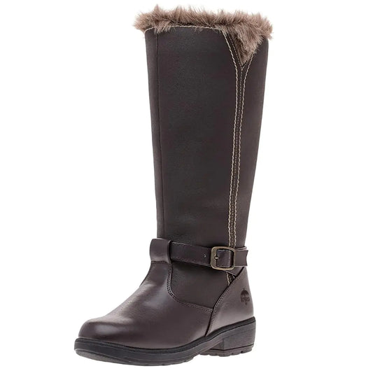 Women’s Esther Snow Boot – Brown Winter Warm Waterproof Boot