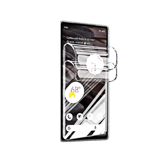 SRSRROP [3 Pack] Hydrogel Screen Protector for Google Pixel 7 (6.3") Upgraded High Sensitivity Non-breakable Flexible TPU Screen Protector Hydrogel Film