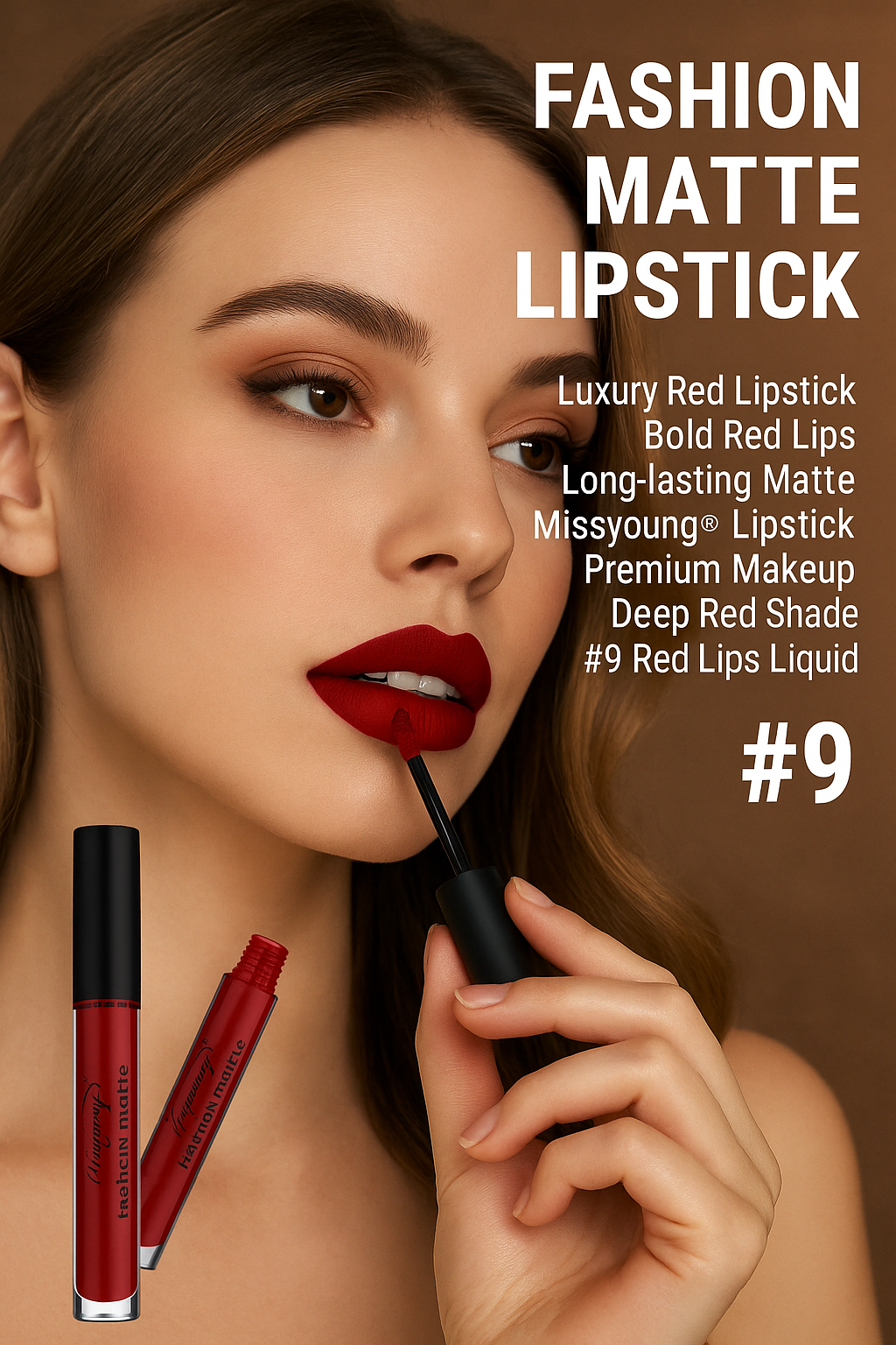 Non-Stick Matte Liquid Lipstick Lip Gloss Makeup