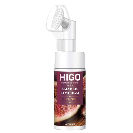 Tangsion Fig Cleansing Foam Face Wash Fig oil water with Amino Acid Moisturizing and Anti-aging Skin 150 ml (5.1 fl oz)