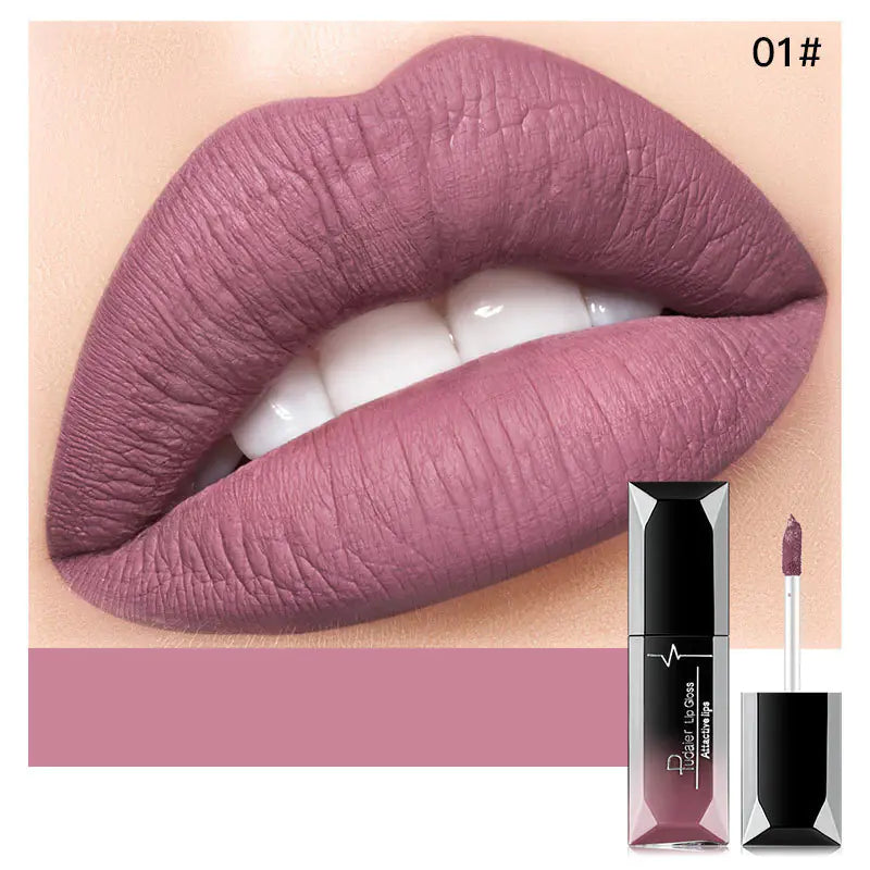 Matte Liquid Lipstick – Long-Lasting, Smudge-Proof & Non-Fading Color