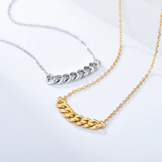 Minimalist Metal Chain Necklace for Women