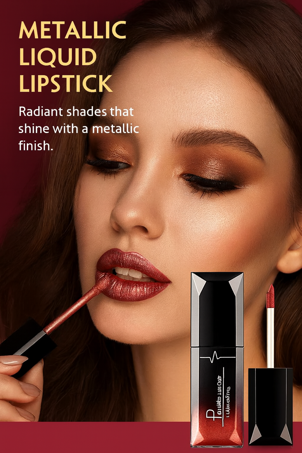 Matte Liquid Lipstick – Long-Lasting, Smudge-Proof & Non-Fading Color