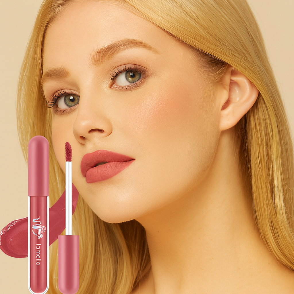 Matte Lipstick & Lip Glaze – Moisturizing, Nourishing, Long-Lasting Color