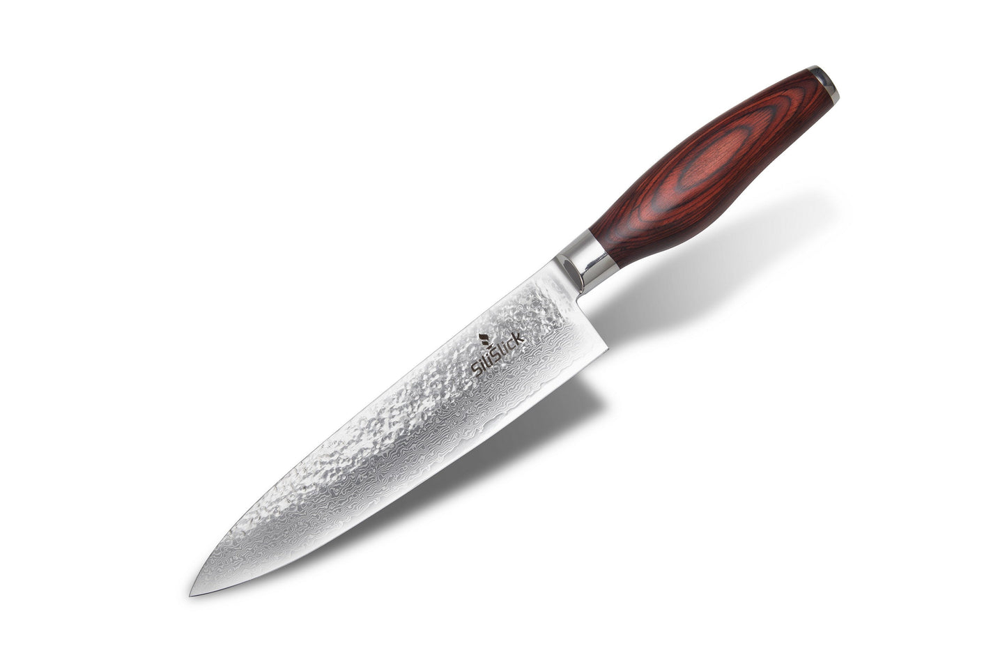 Japanese Damascus Steel Chef Knife – Hammered VG-10 Blade | 67-Layer Pro Knife