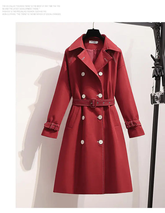Double Breasted Lapel Jacket for Women