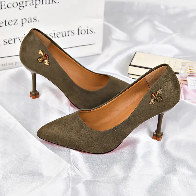 Fashionable Women's Pointed Toe High Heels (Spring/Summer)