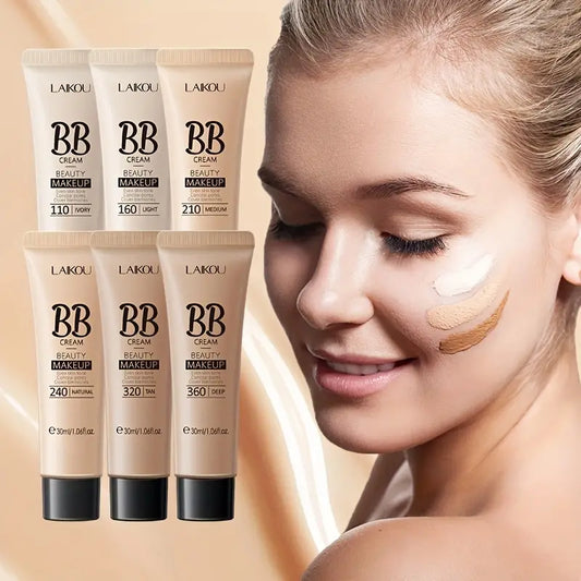 LAIKOU Waterproof BB Cream - Full Coverage Foundation 30ml