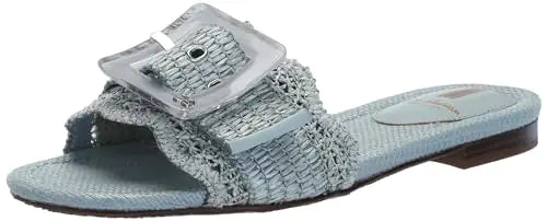 Sam Edelman Bambi Flat Sandal Robin Egg Blue Multi 11 Medium