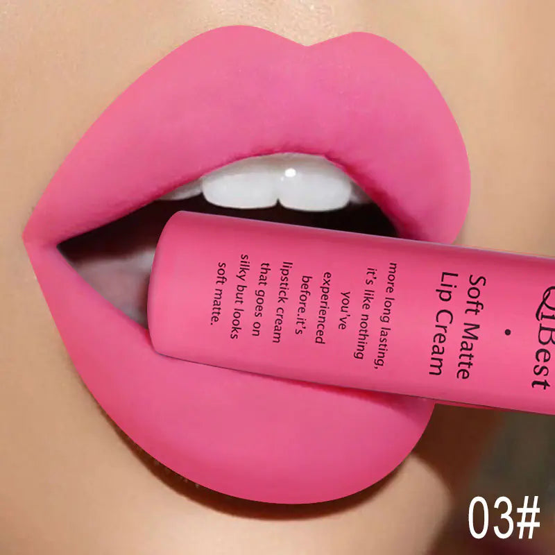 Matte Non-Stick Liquid Lipstick - Long-Lasting Gloss