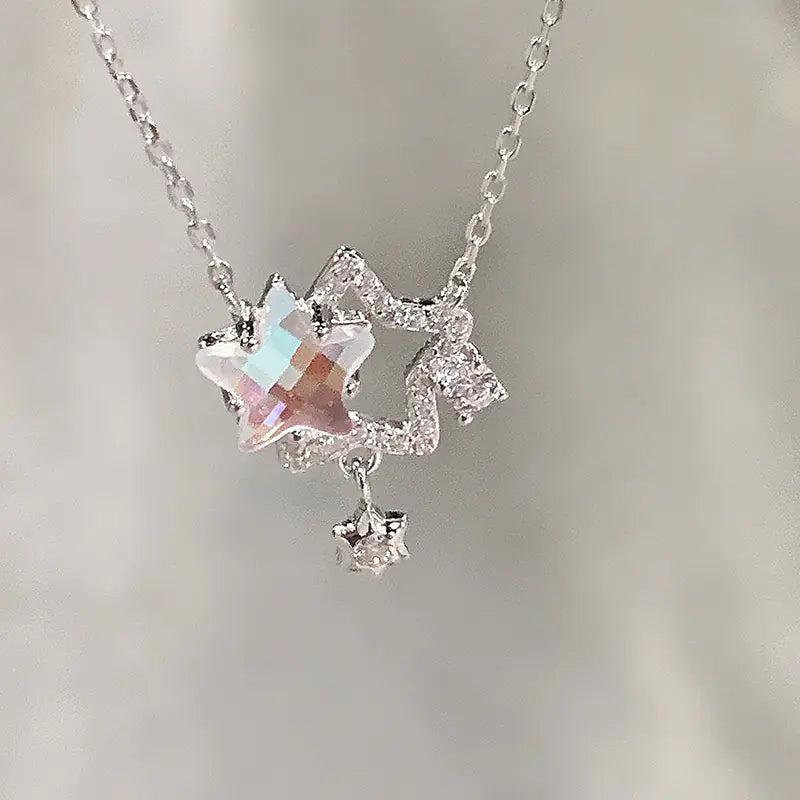 Titanium Steel Colorfast Minimalist Necklace for Women