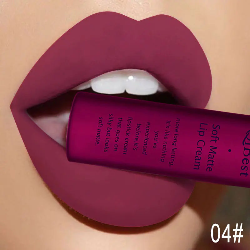 Matte Non-Stick Liquid Lipstick - Long-Lasting Gloss