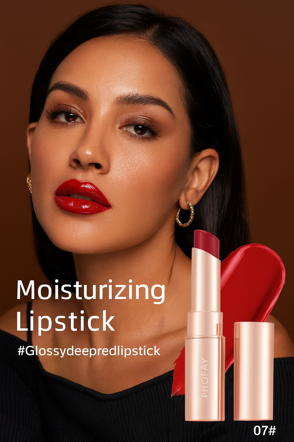 PHOFAY Moisturizing Lipstick – Hydrating, Long-Lasting Color