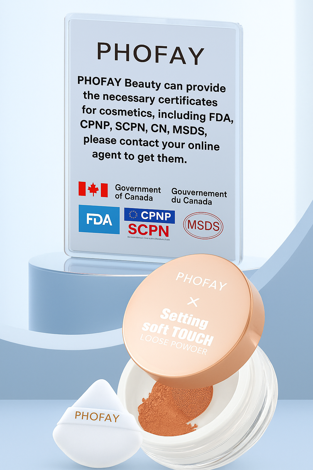 PHOFAY Setting Soft Touch Loose Powder