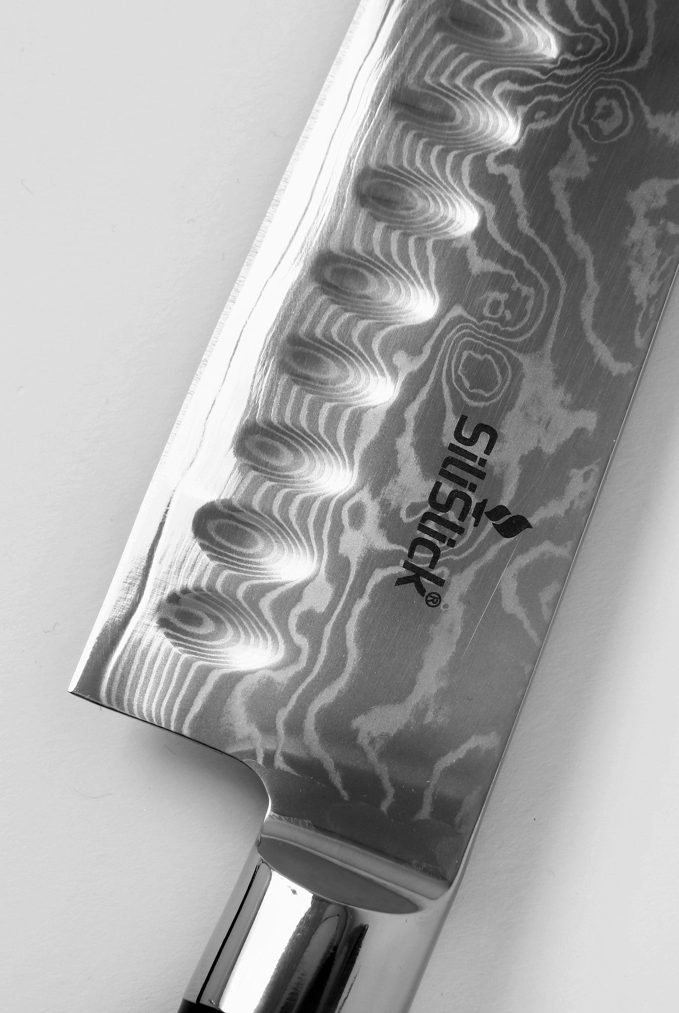 Damascus Santoku Knife – VG-10 Japanese Steel | Wave Pattern Blade