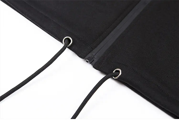 Black Hoodie Jacket for Women - Loose and Stylish