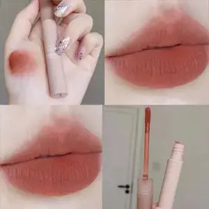 Waterproof Chestnut Velvet Matte Liquid Lipstick