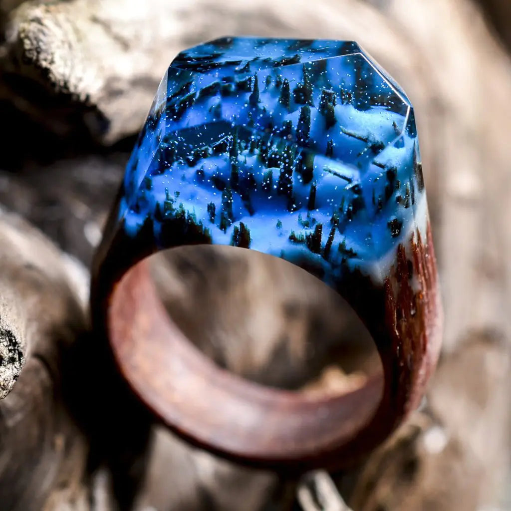 Time Ring Resin Wood Ring