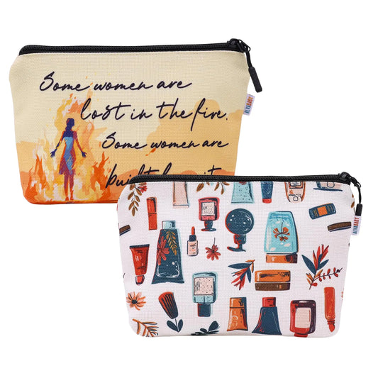 ALVABABY Travel Makeup BagLarge Capacity Cosmetic Bag for Girl&Women Outdoor Accessories Organizer Storage Skincare Bag 2HZB01