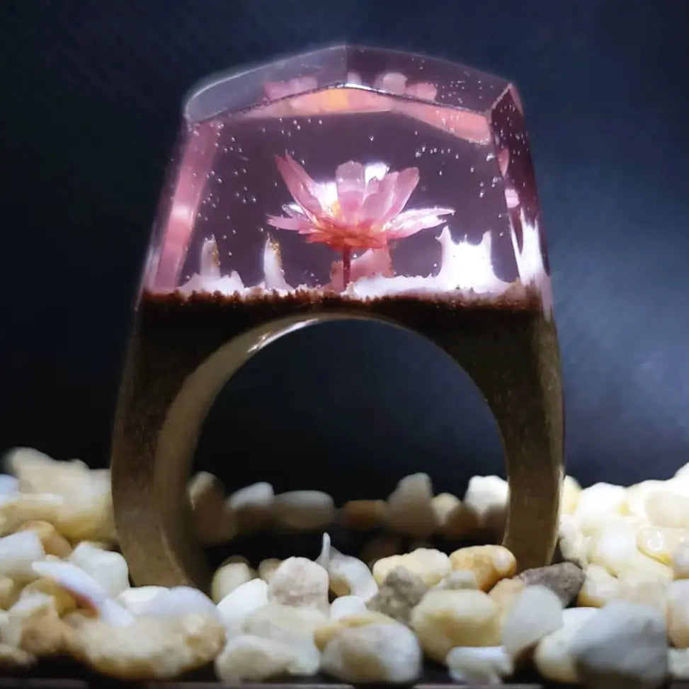Time Ring Resin Wood Ring