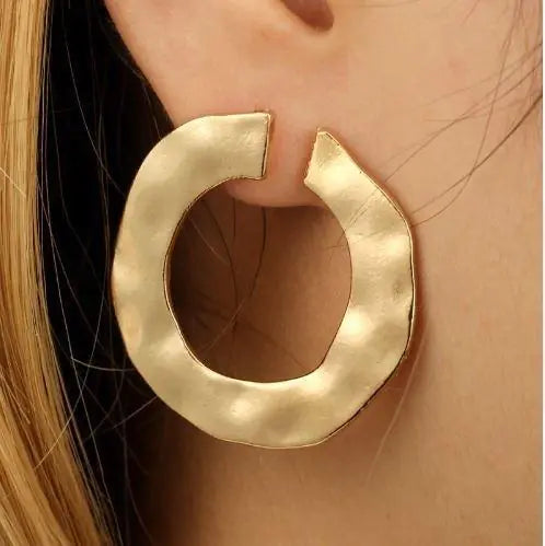 Lulu Earrings | Elegant Gold & Silver Hoop Earrings for Women | Stylish and Versatile Jewelry