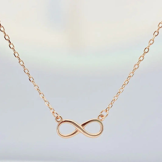 S925 Silver Minimalist 8-Character Necklace for Women