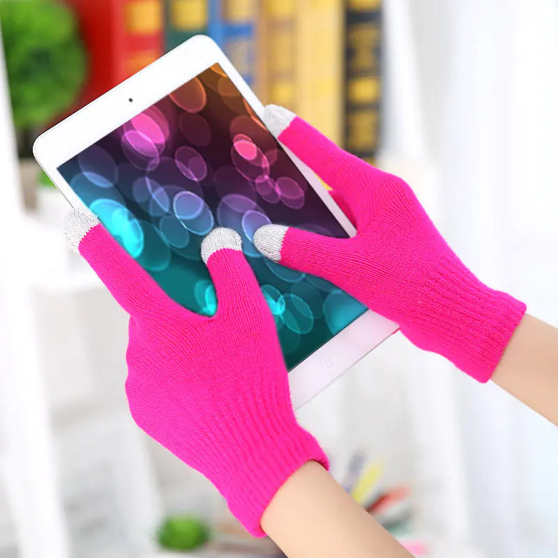 Touchscreen Knitted Gloves