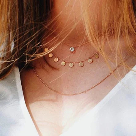 Multilayer Long Necklace for Women
