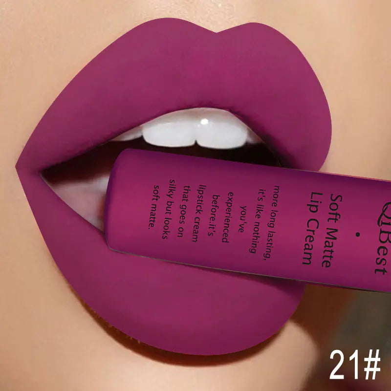 Matte Non-Stick Liquid Lipstick - Long-Lasting Gloss